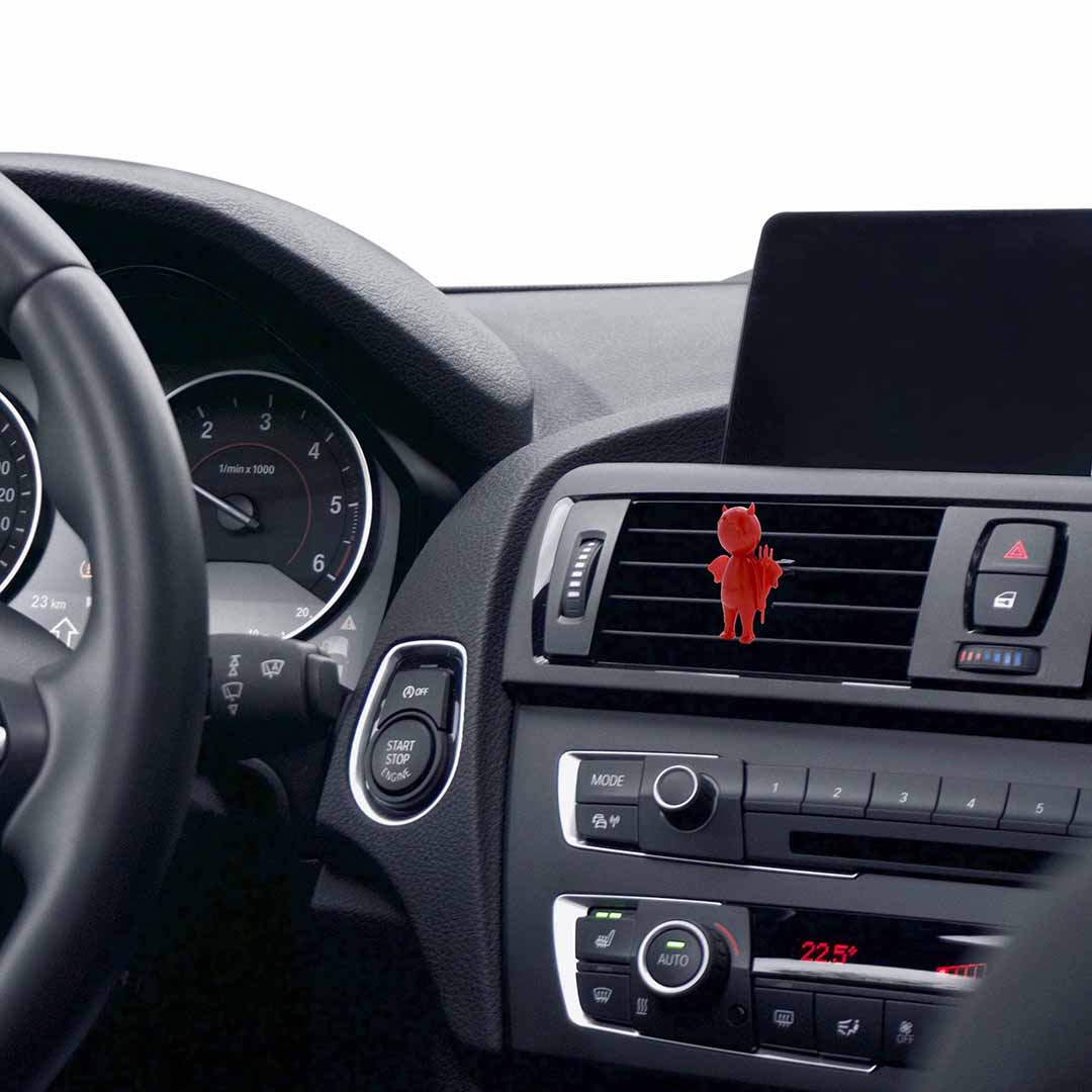 Kleiner Teufel 3D Clip - Kirsche