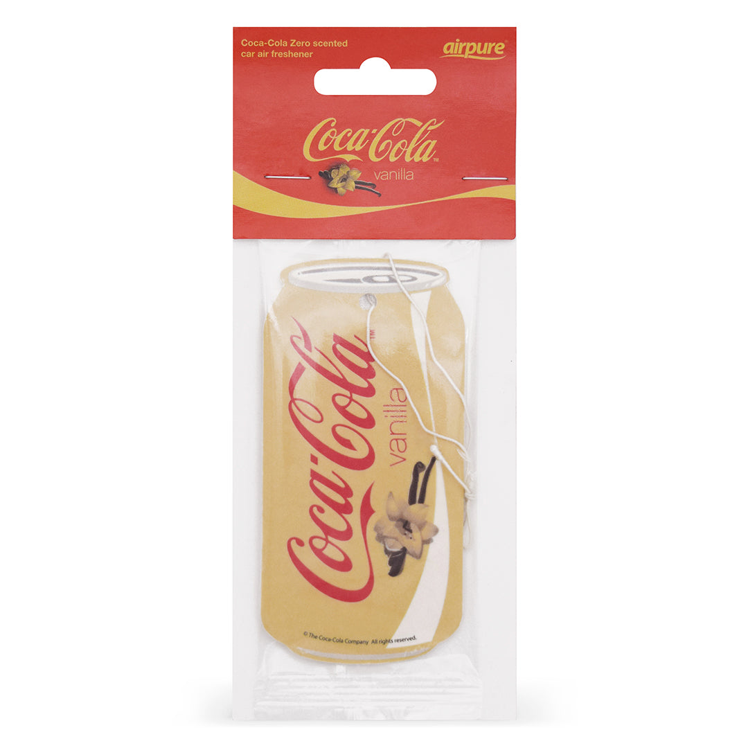 Coca-Cola Papierlufterfrischer - Vanille