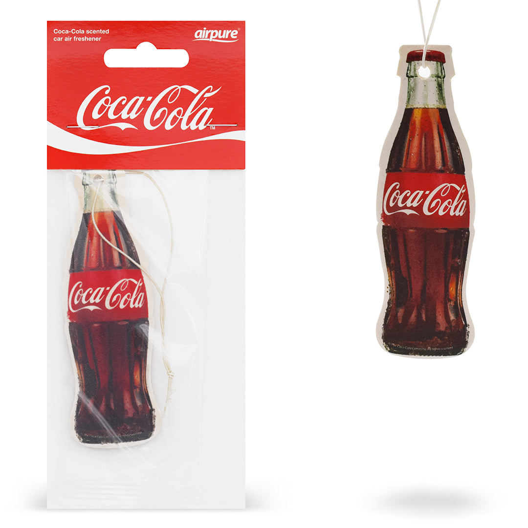 Coca-Cola Papierlufterfrischer-Flasche - Original