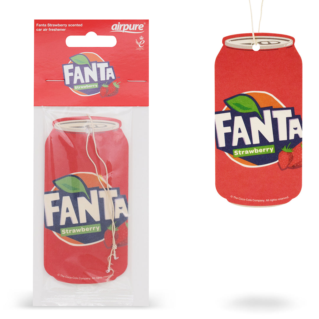 Fanta Papierlufterfrischer - Strawberry