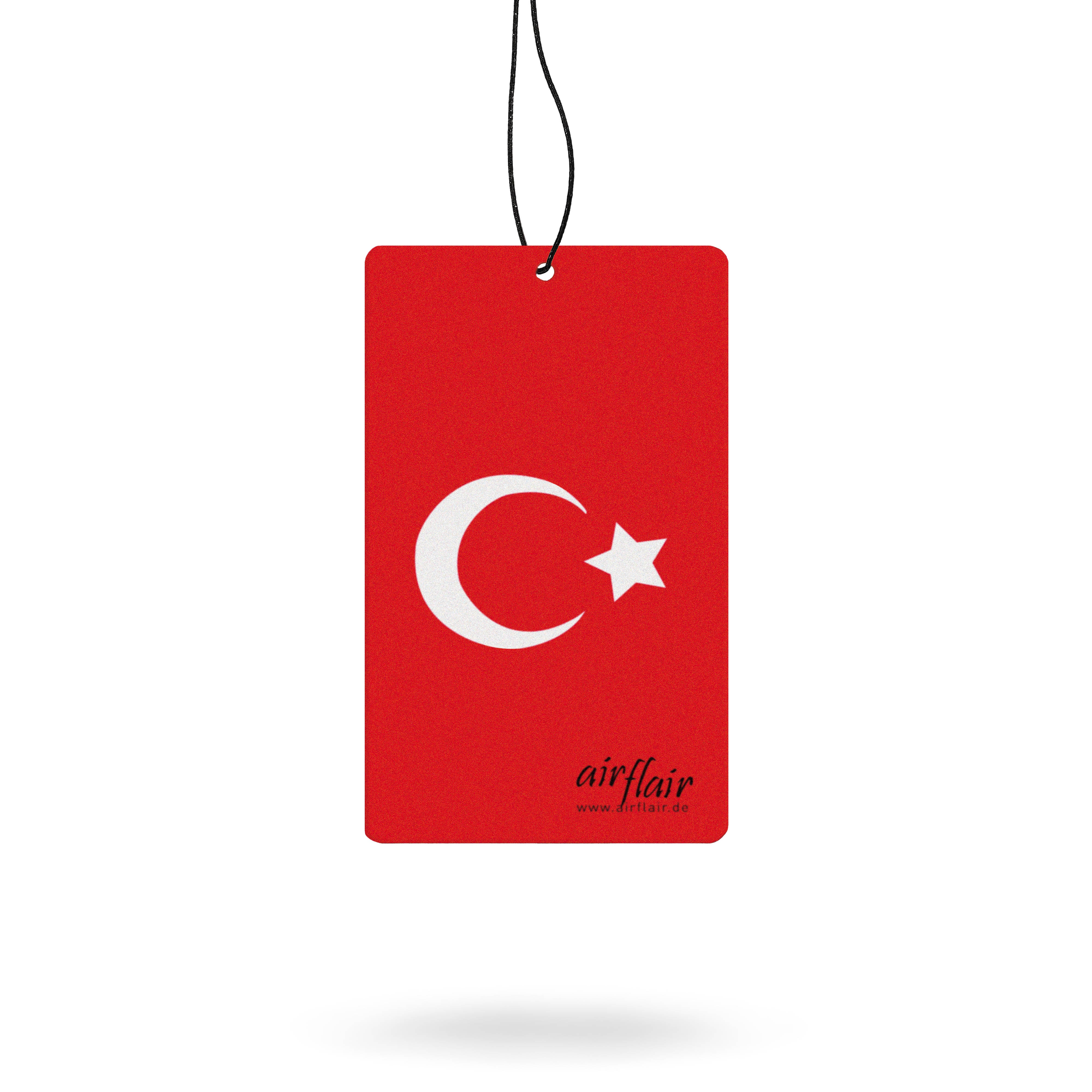Lufterfrischer Duftbaum Auto Flagge Türkei kirsch