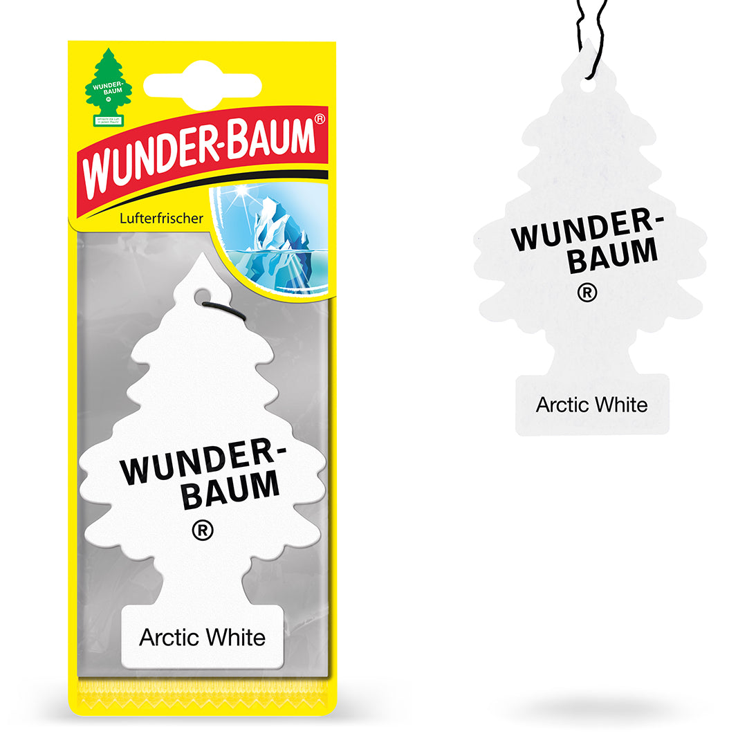 Wunderbaum Papierlufterfrischer - Arctic White