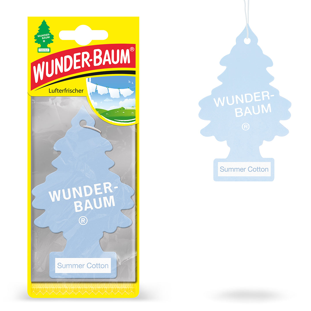 Wunderbaum Papierlufterfrischer - Summer Cotton – airflair