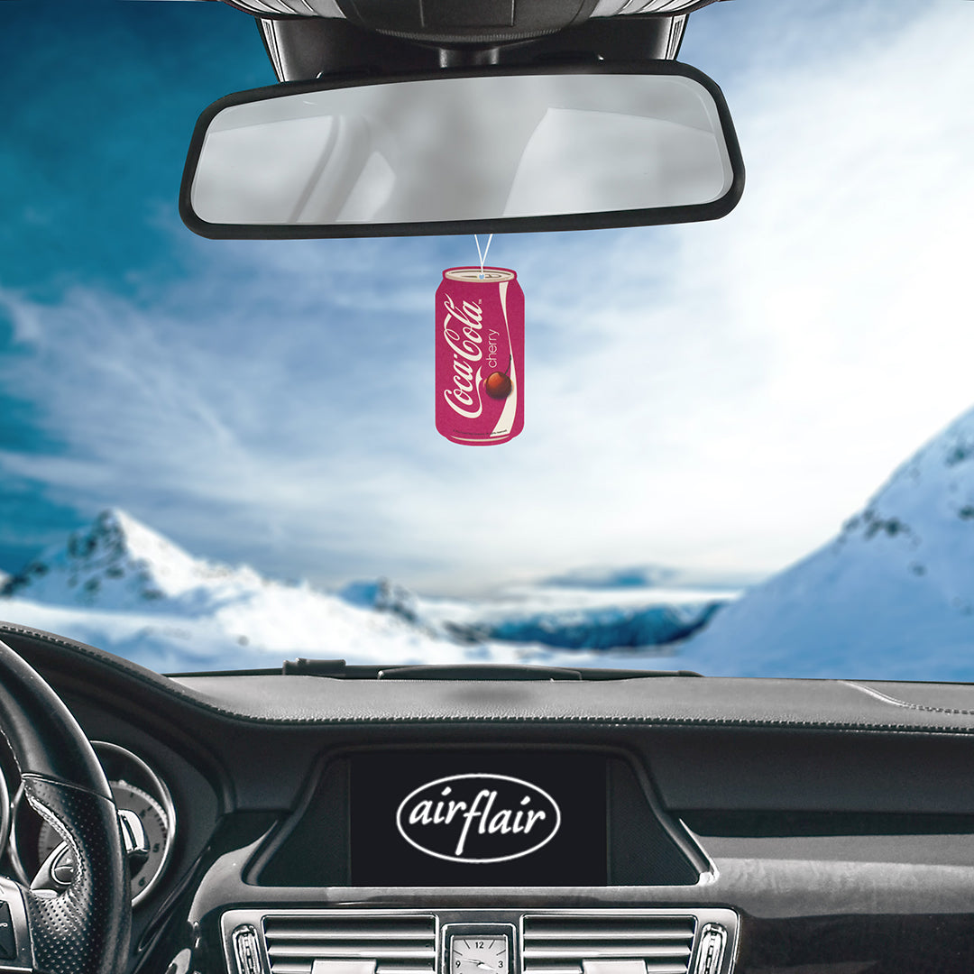 Coca-Cola Papierlufterfrischer - Cherry