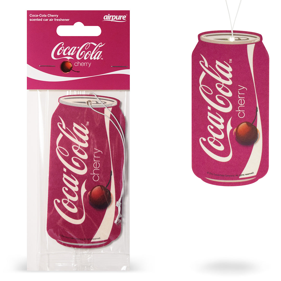 Coca-Cola Papierlufterfrischer - Cherry