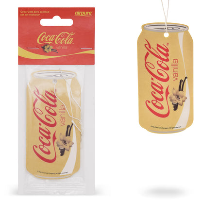 Coca-Cola Papierlufterfrischer - Vanille