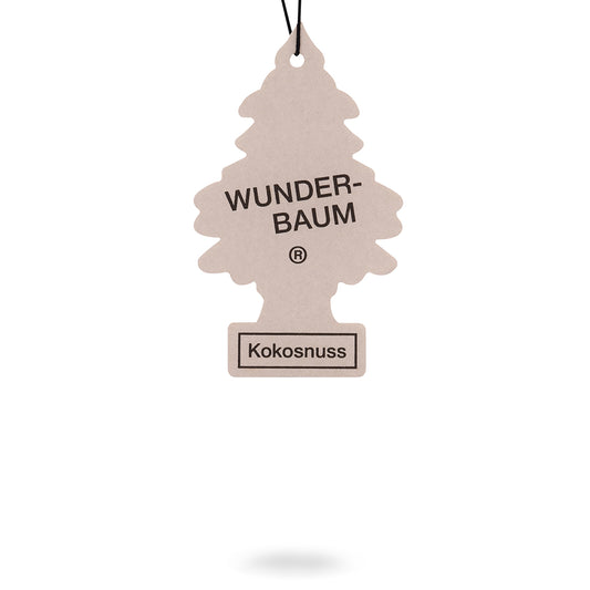 Wunderbaum Papierlufterfrischer - Kokosnuss